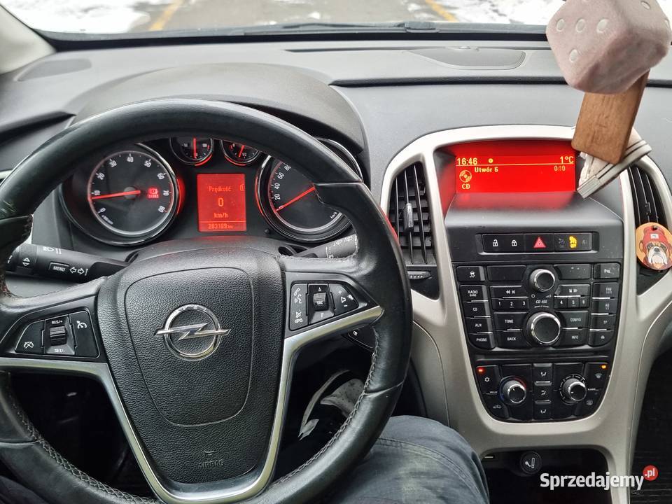 Opel Astra J 2012 16 Benzyna Gaz