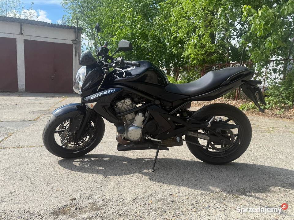 Kawasaki ER6N z ABS 2008r łańcuch Oleśnica sprzedam