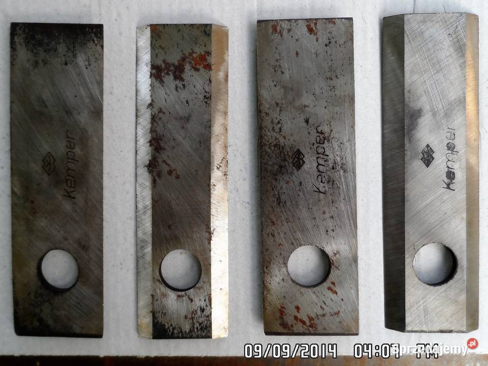 Oryginalne noże do kosiarki KEMPER sprzedam Grabówka