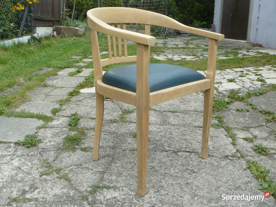 Stary fotelkrzesło Thonet sygnowany Nowy Sącz