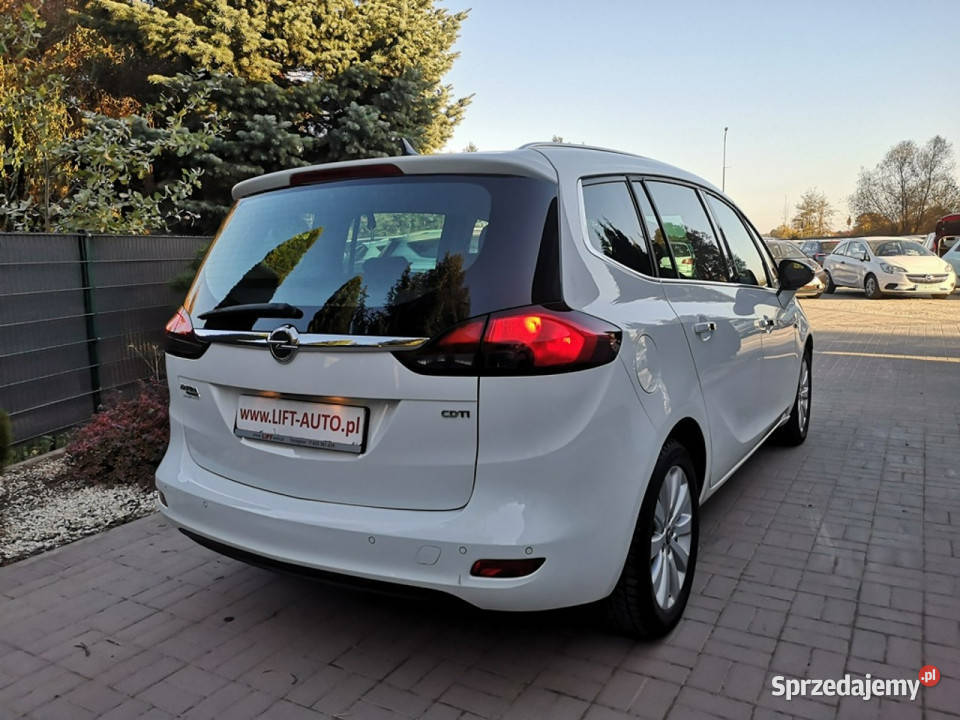 Opel Zafira 20 CDTI 130 Klimatronik Tempomat centralny zamek Strzegom