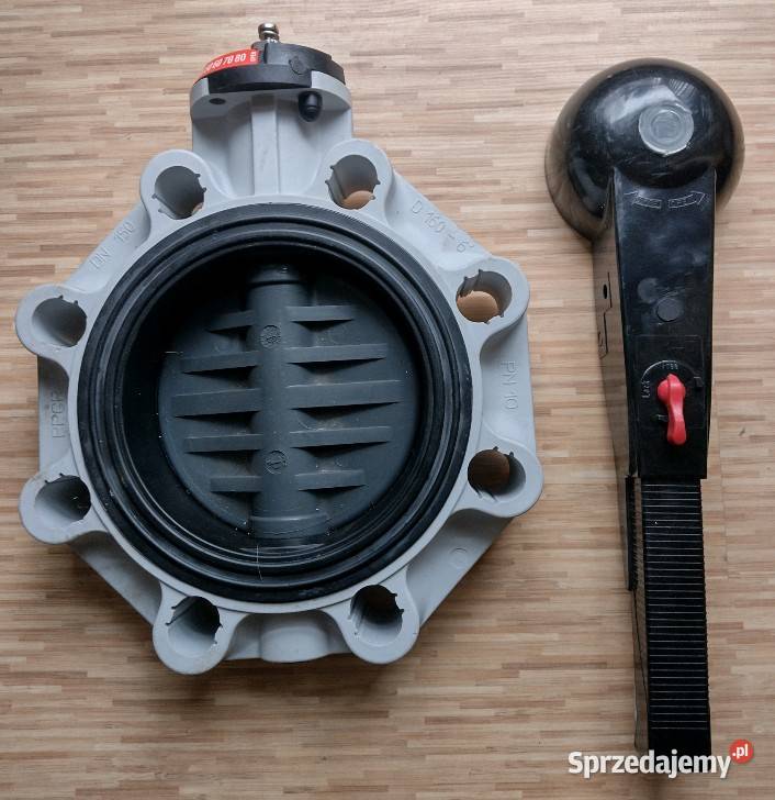 Przepustnica międzykołnierzowa DN 150 PN 10 Zawierzbie