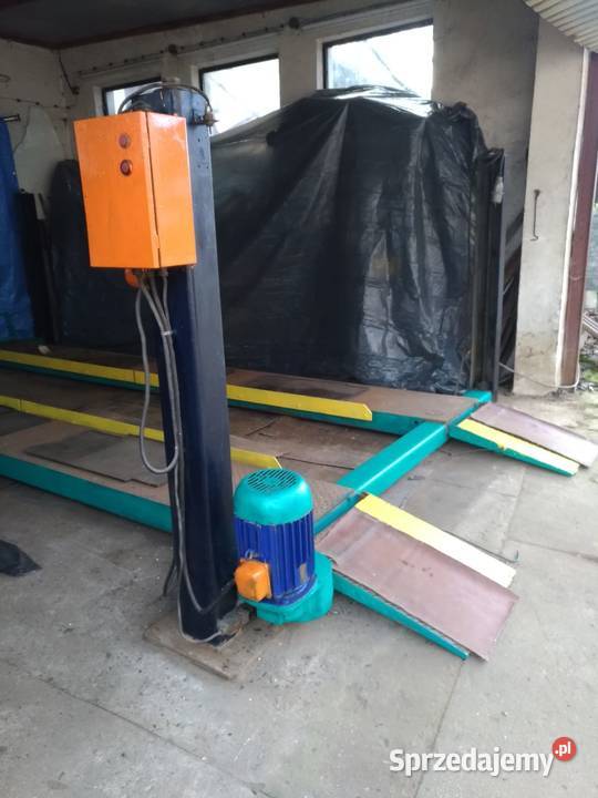 Podnosnik czterokolumnowy napędzany łańcuchem Podnośniki kolumnowe