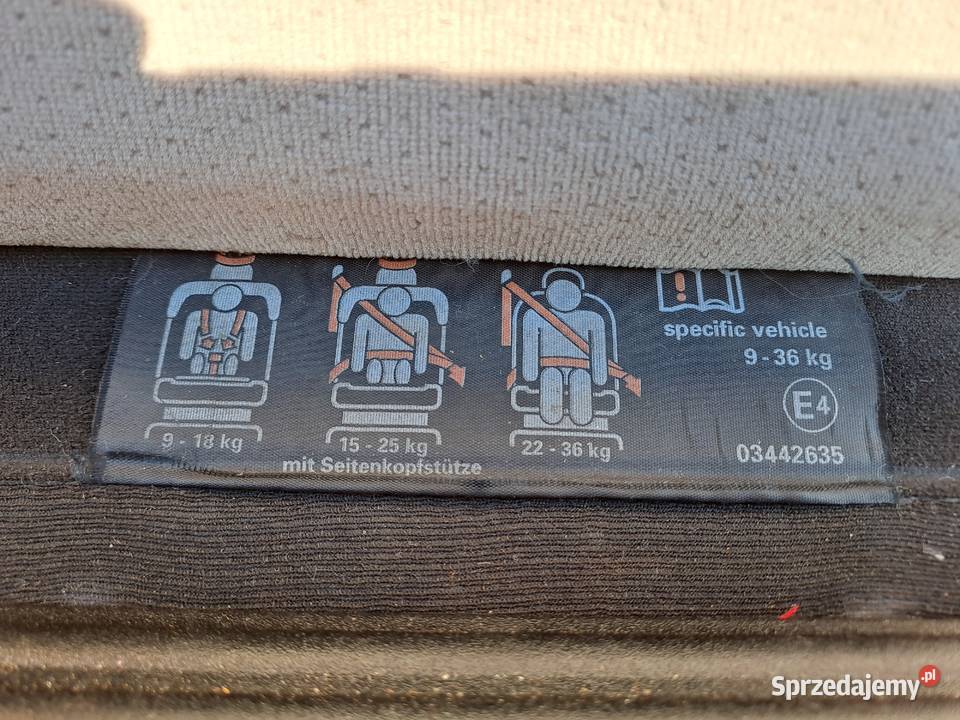 Fotel tył tylny prawy lewy Sharan MK1 Galaxy Malbork