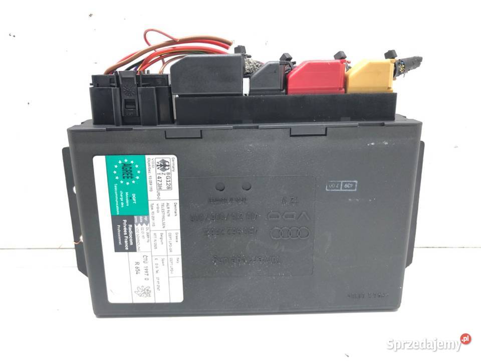 MODUŁ KOMFORTU AUDI A6 C5 4B0962256E Kombi 9705 osobowe Zestawy naprawcze