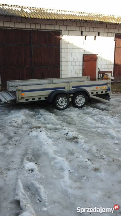 Przyczepka lekka Wiola W 3 samochodowa Koprzywnica
