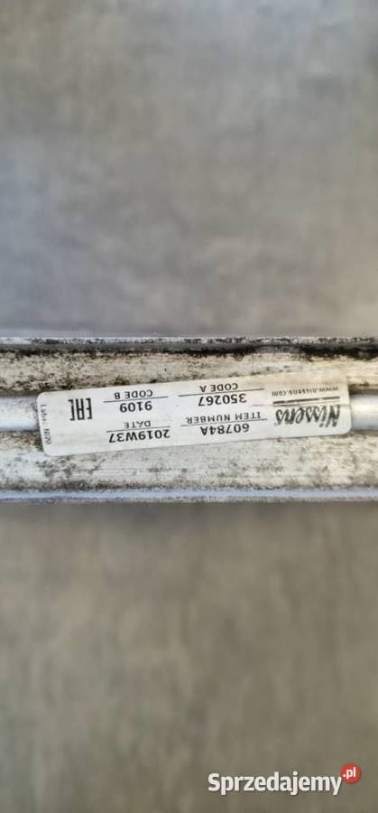 CHŁODNICA WODY BMW E46 COMPACT NISSENS 60784A Kończyce Małe