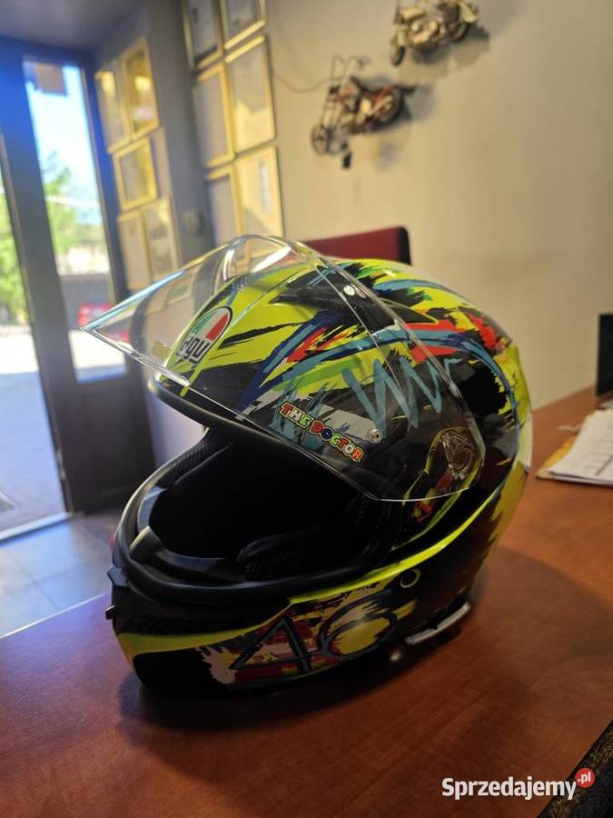 Kask AGV K3 Valentino Rossi Winter Test Kaski Bytom Odrzański
