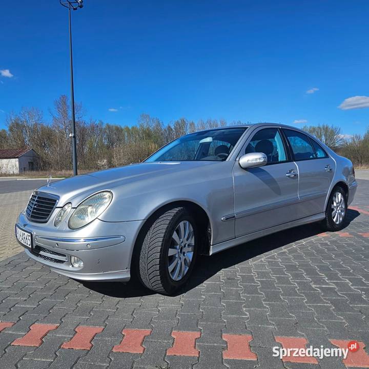 Mercedes E klasa 27 diesel skórzana tapicerka lubelskie Puławy
