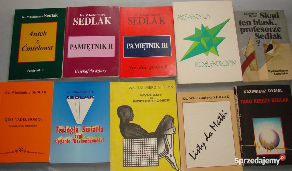 Włodzimierz Sedlak książki fizyka, astronomia Radom