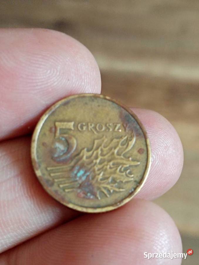 Sprzedam monete 5 gr 1990 Chełm