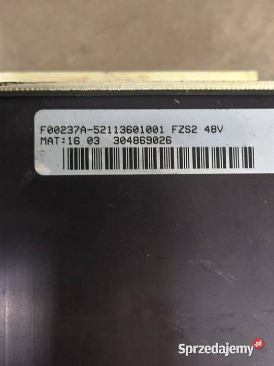 STEROWNIK ZAPI F00237A52113601001 FZS2 48V Antonie