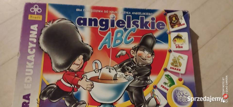 gra edukacyjna angielskie abc gra pamięciowa Poznań