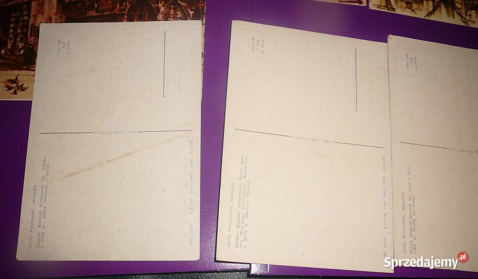 pocztówki PRL Rabka Lublin Częstochowa Kraków Pozostałe Wrocław