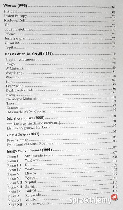 Topika tren i tło Dorota Heck Nowy Napis sprzedam