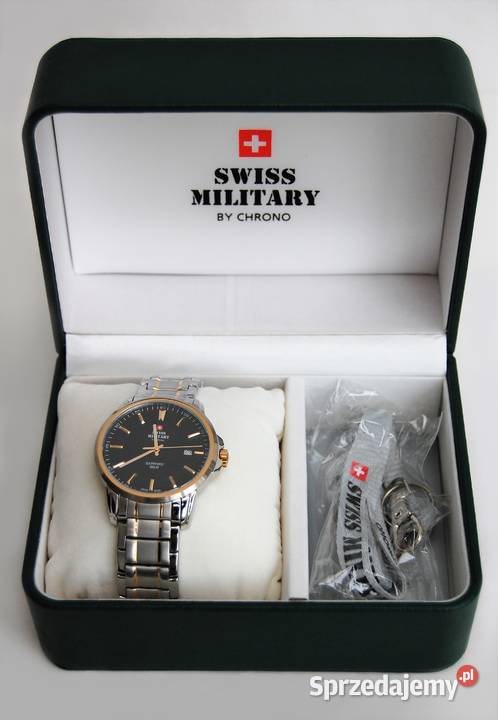 Zegarek męski Swiss Military by Chrono stal Lublin