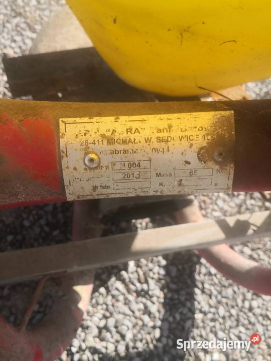 Rozsiewacz do nawozów lejek lubelskie Żółkiewka-Osada