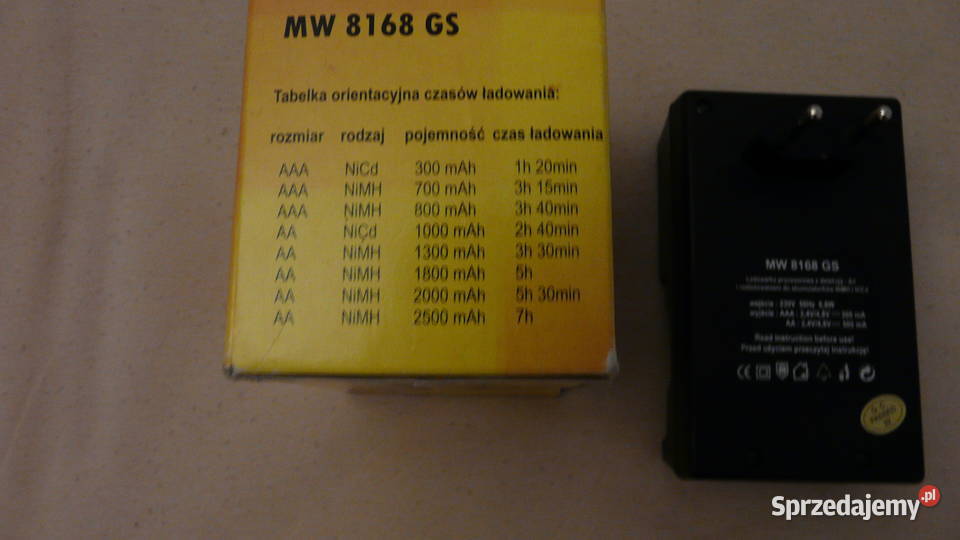 Ładowarka do akumulatorków Baltrade MW 8168 GS