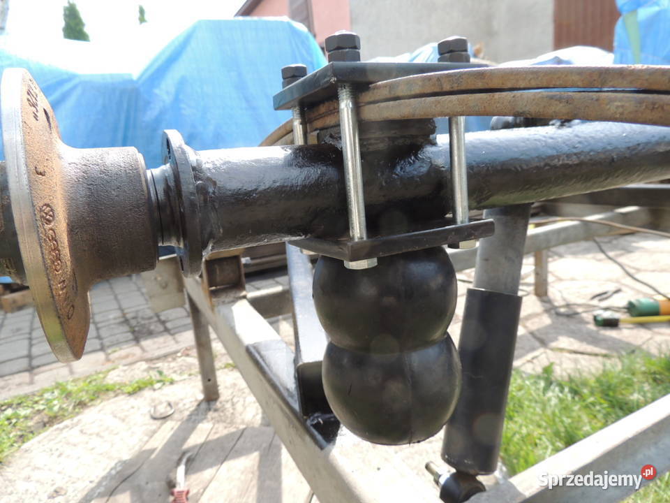 Oś do przyczepy przyczepki wózka sadowniczego Rok produkcji 2021 lubelskie Radzyń Podlaski