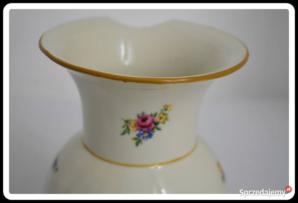 Porcelanowy wazon ILMENAU Graf von Henneberg Płock