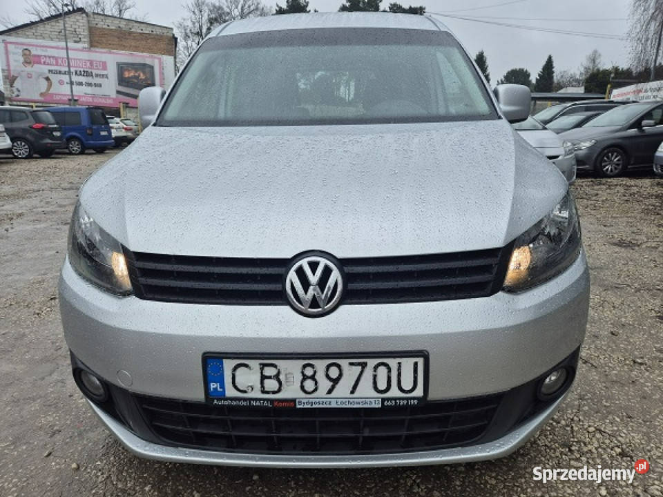 Volkswagen Caddy SalonLong 7 osób Vat23 20tdi Bydgoszcz