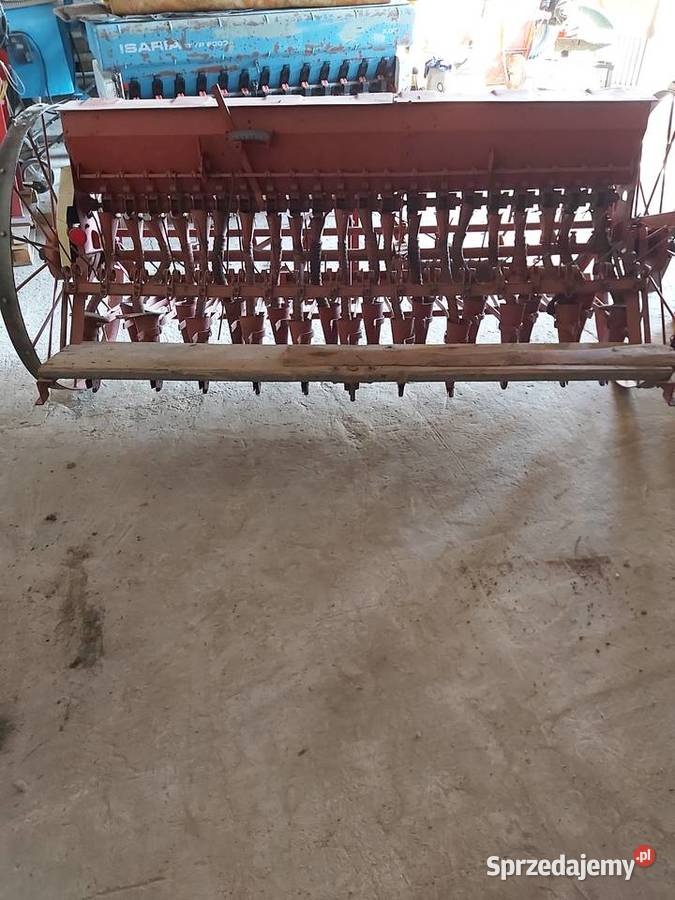 Siewnik konny przerobiony do traktora Sadzenie/siewniki Przybysławice