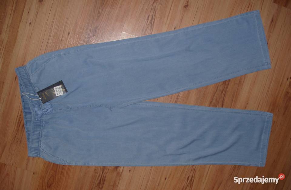 Spodnie MIEGO proste szeroka nogawka ala jeans Rozmiar 42(XL) Rawicz