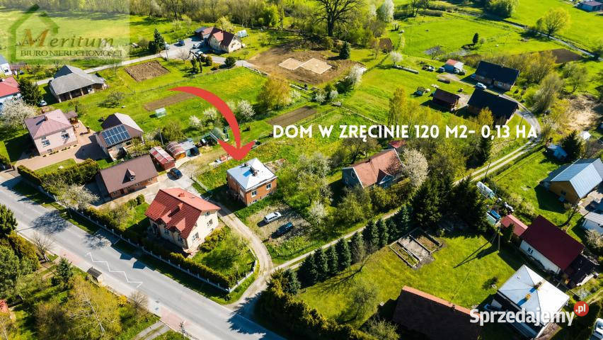 Dom wolnostojący 120m2 Zręcin mieszkalny