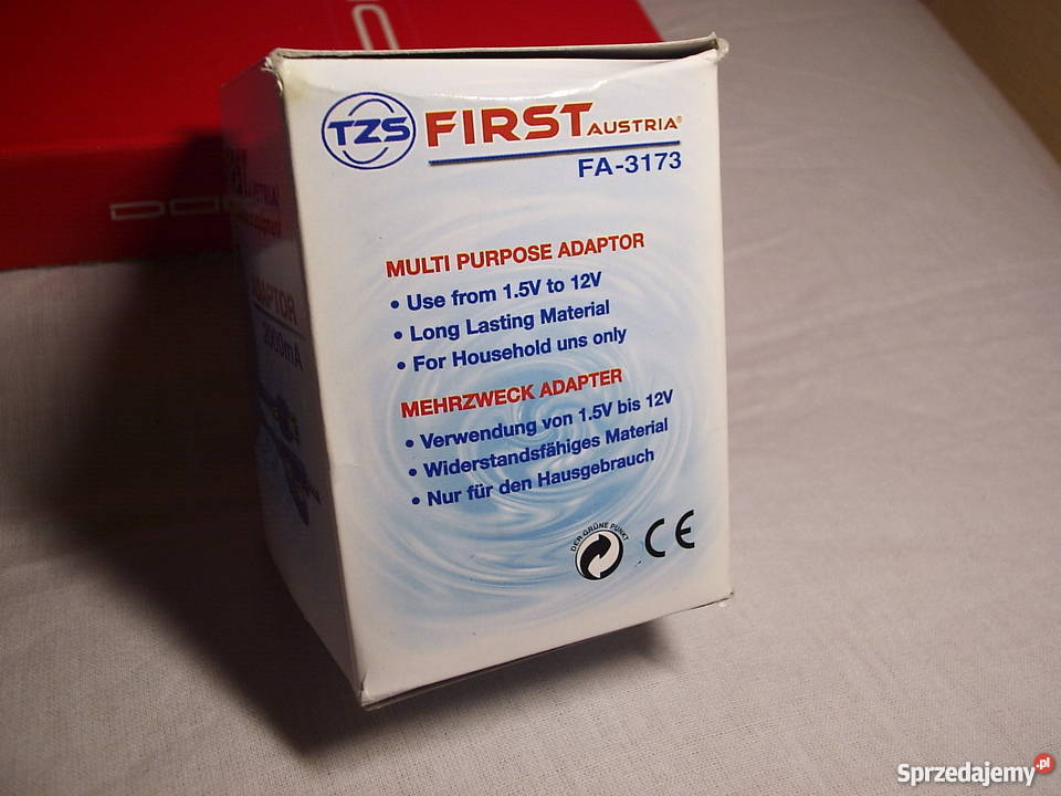 Zasilacz z regulacją napięcia 15V do 12V 2000 mA Ostrołęka