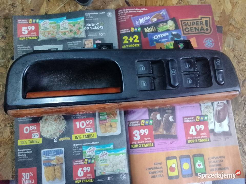 Rączka panel szyb VW Golf IV Passat B5 Sharan Części samochodowe pomorskie Cewice