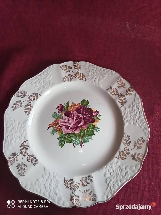 Patera ANGEL LONDON England Z różami w lustrze Gdańsk