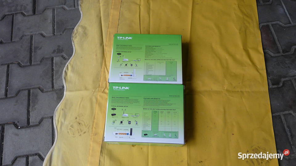 Bezprzewodowe routery TPLINK Elektronika Wolsztyn sprzedam