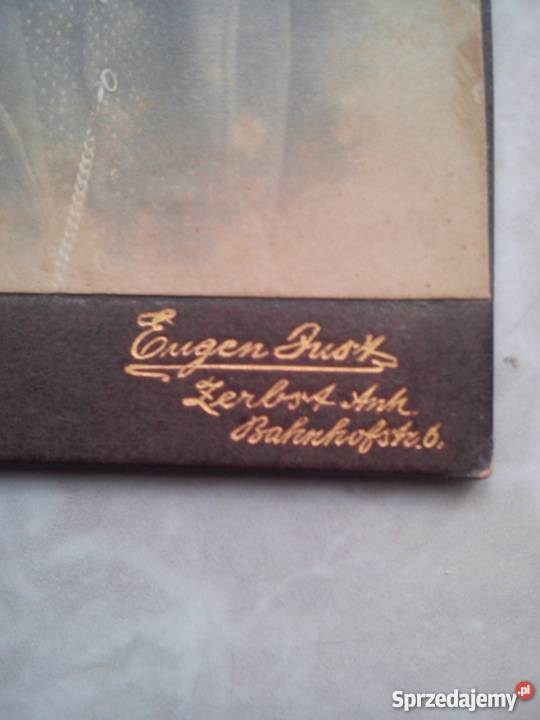 Stare zdjecie tekturka Eugen Just Mezczyzna w Jarosław