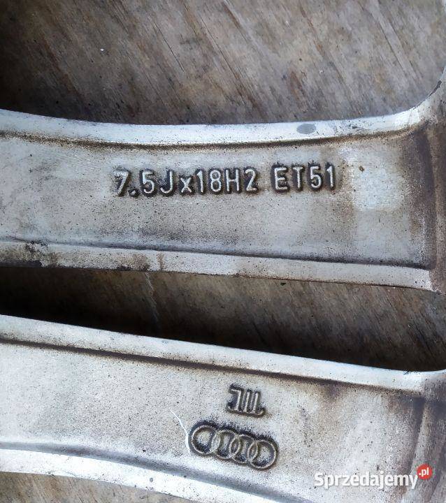 AUDI A3 8V0601025BL FELGA 18 75JX18 5X112 ET51 osobowe sprzedam