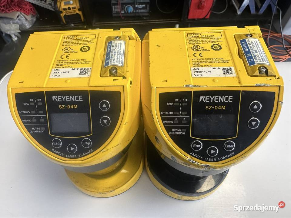 LASEROWY SCANER BEZPIECZEŃSTWA KEYENCE SZ04M Olsztyn sprzedam