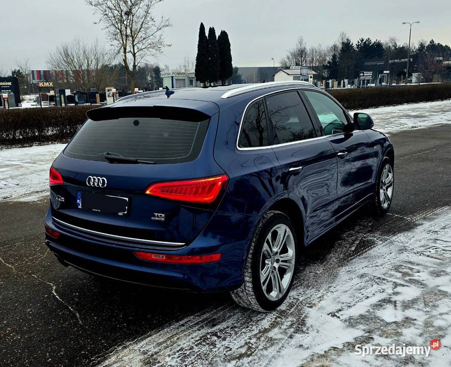 AUDI Q5 QUATRO 20TDI granatowy kujawsko-pomorskie