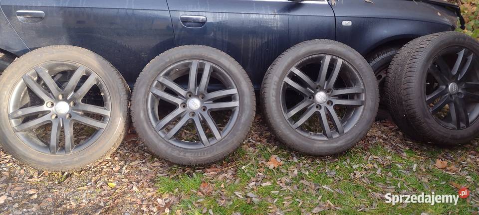 4 kołą audi q7 5x1302854520 opony zimowe ładne małopolskie Kraków