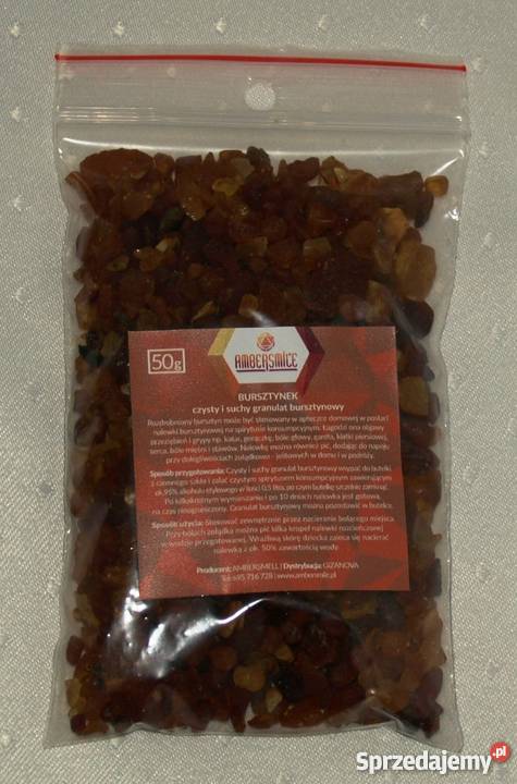 bursztyn na nalewkę Gdynia