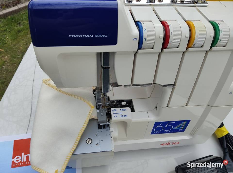Owerlok Elna 654 Częstochowa