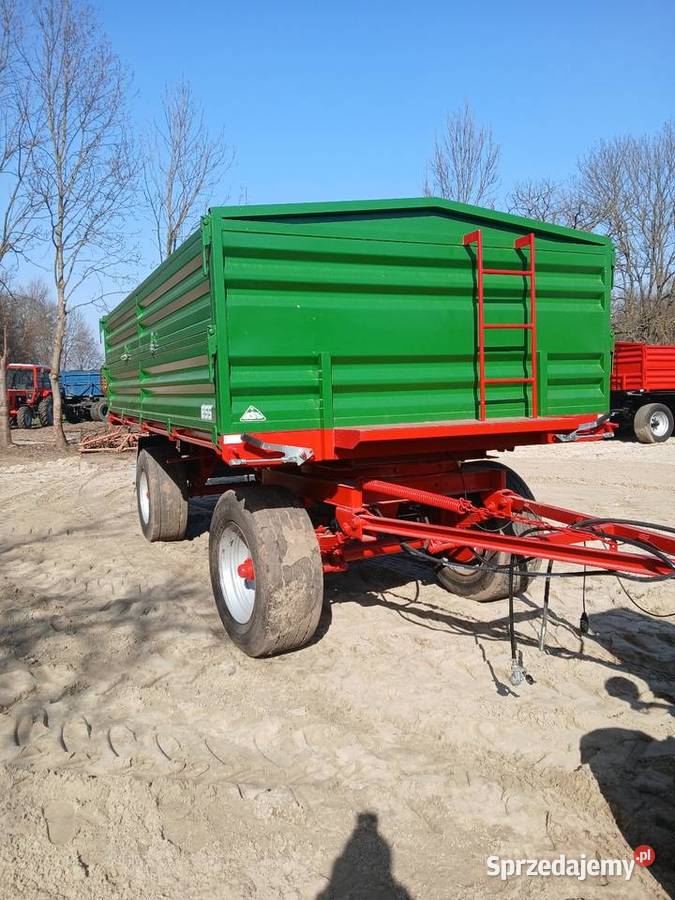 Przyczepa Rolnicza Brandys bss Panav 9ton nieuszkodzony Goszcz