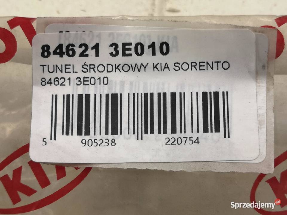 OBUDOWA DŹWIGNI ZMIANY BIEGÓW KIA SORENTO I 0209 lubelskie