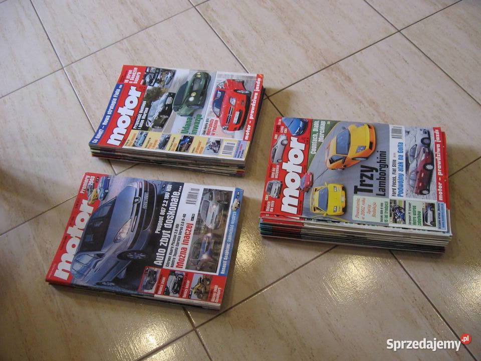 Motor stare czasopisma gazeta tygognik Przemyśl