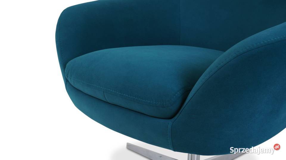 Niewielki Loftowy fotel obrotowy Tkaniny 107cm Katowice sprzedam