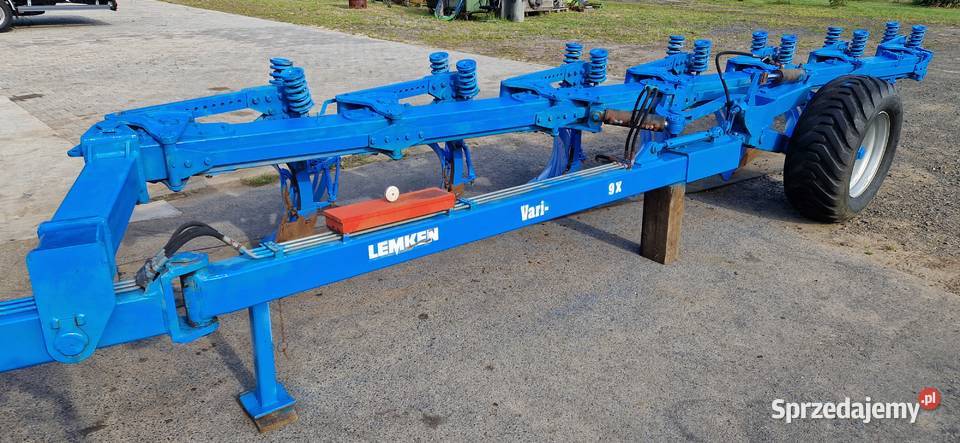Pług Lemken Vario 7skibowy zagonowy ażurowy lubuskie Śliwnik sprzedam