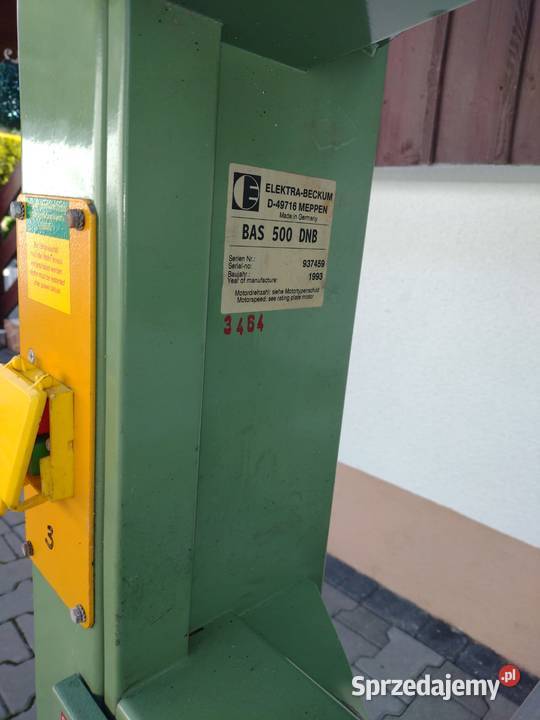 piła taśmowa Elektra beckum banzega MMM Maszyny Maków Podhalański