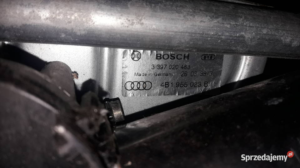 Mechanizm wycieraczek przód A6 C5 Rok produkcji 1999 Lubin