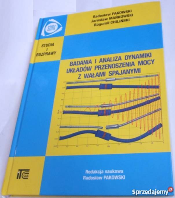 BADANIA I ANALIZA DYNAMIKI UKŁADÓW PRZENOSZENIA mazowieckie Radom sprzedam