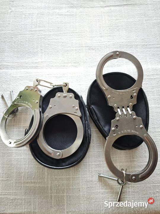 Kajdanki policyjne 100 metal Solidne