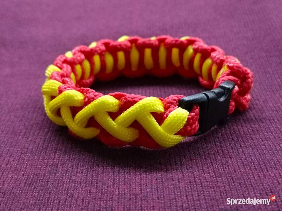 Bransoletka z paracordu splot Divided Solomon świętokrzyskie Kielce sprzedam