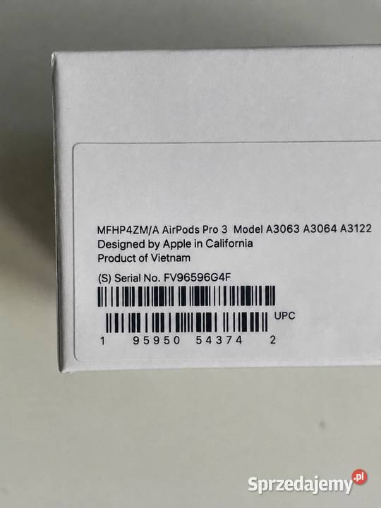 AirPods Pro 3 Gdynia sprzedam